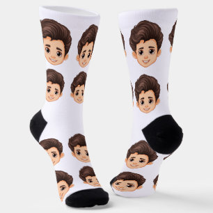 Custom Face Personalized Photo Picture  Socks