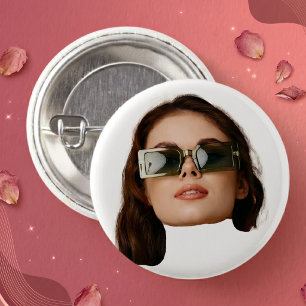 Custom Face Photo 3 Cm Round Badge