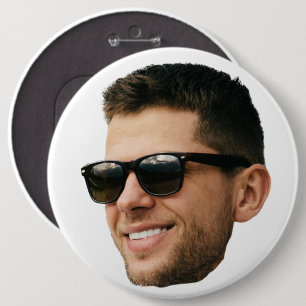 Custom Face Photo 6 Cm Round Badge