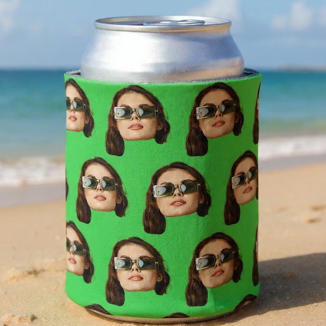 Custom Face Photo Bachelor Party Birthday Favours  Can Cooler (Creator Uploaded)