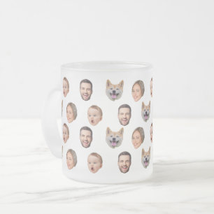 Custom Face Photo Family Mug, 4 Photos Mug
