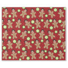 Custom Face Photo Gingerbread Men Red Christmas