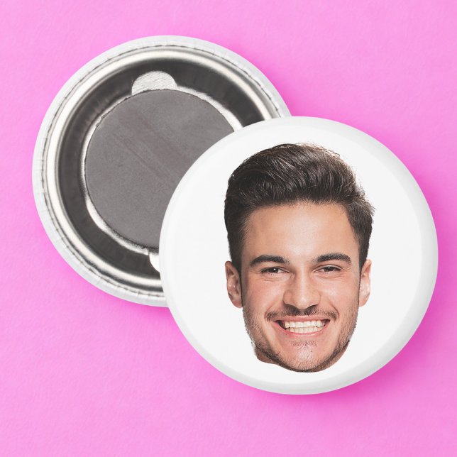 Custom Face Photo Magnet (Creator Uploaded)