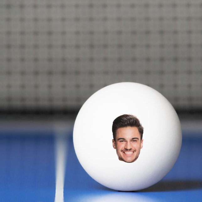 Custom Face Photo Ping Pong Ball (Net)