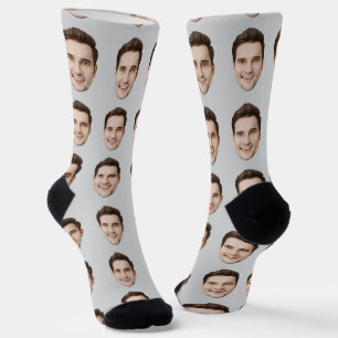 Custom Face Socks Personalised Photo Picture Socks
