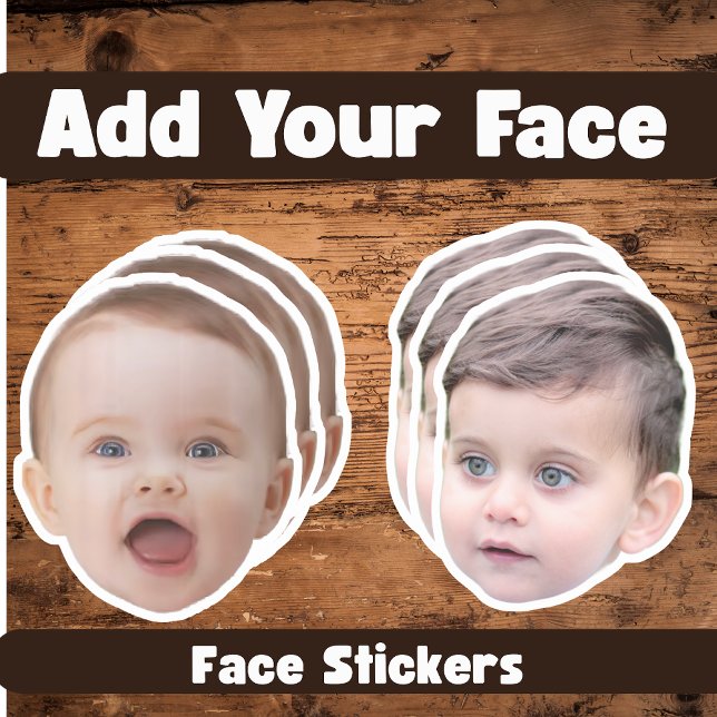 Custom Face Sticker | Face and Photo Label (Creator Uploaded)