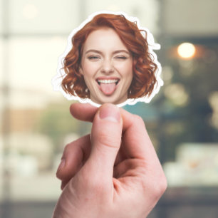 Custom Face Sticker – Funny Personalised Photo