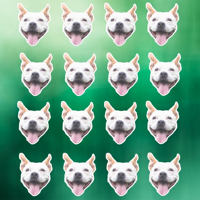 Custom Face Sticker, Personalised Dog Face (Creator Uploaded)