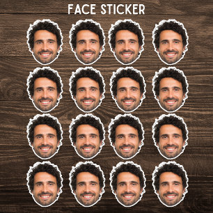 Custom Face Sticker – Personalised Photo Sticker