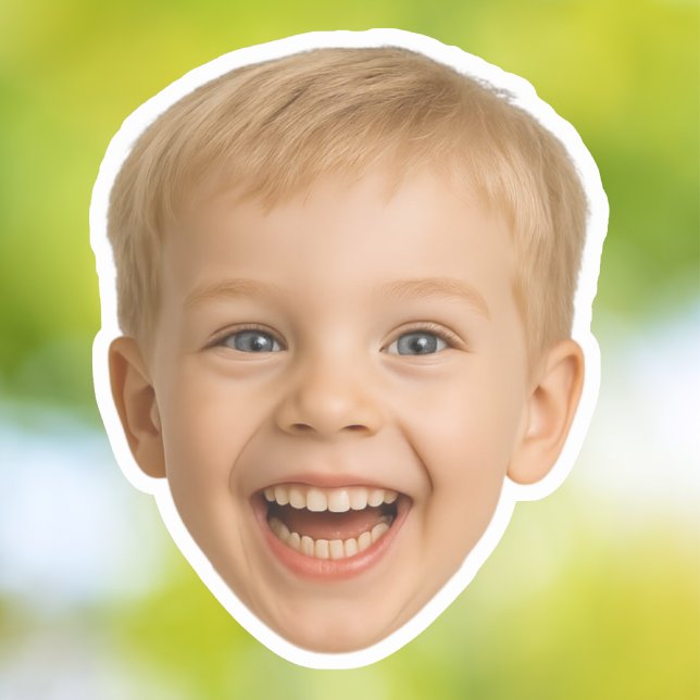 Custom Face Stickers Personalised Face Photo (Creator Uploaded)