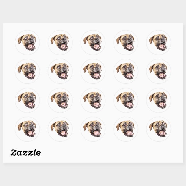 Custom Face Stickers Personalised Face Photo (Sheet)