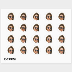 Custom Face Stickers Personalized Face Photo