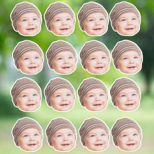 Custom Face Stickers Personalized Face Photo 