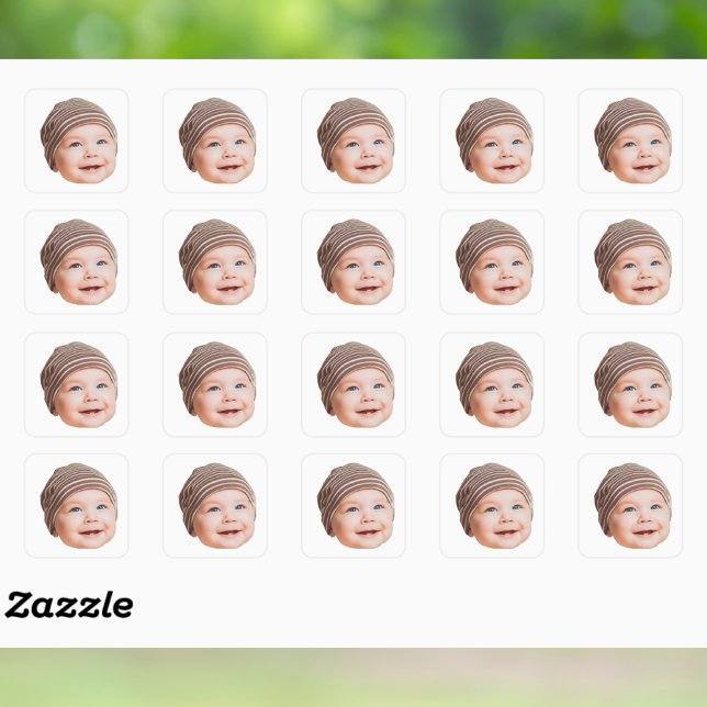 Custom Face Stickers Personalized Face Photo (Creator Uploaded)