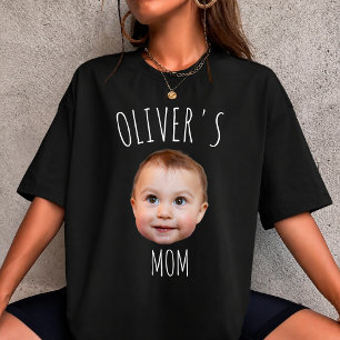 Custom Face Tshirt Personalised Photo & Text Tee