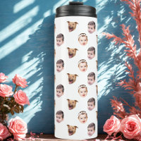 Custom Face, Unique Family Gift 3 Photos Face