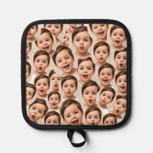 Custom Faces personalised photo Pot Holder