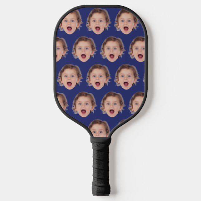 Custom Faces Pickleball Paddle, Personalized Paddle (Front)
