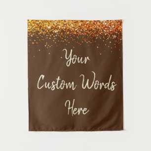 Custom Fall Prop Birthday Photo Booth Backdrop Tapestry