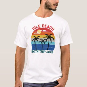 Custom Family Beach Vacation T-Shirt