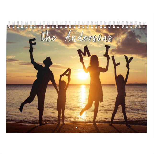 Custom Family Calendar (Cover)