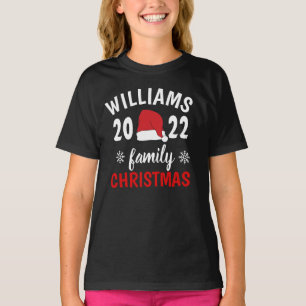 Custom Family Christmas 2022 T-Shirt