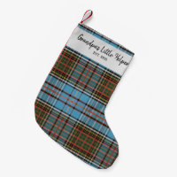 Custom Family Clan Anderson Plaid Tartan Name