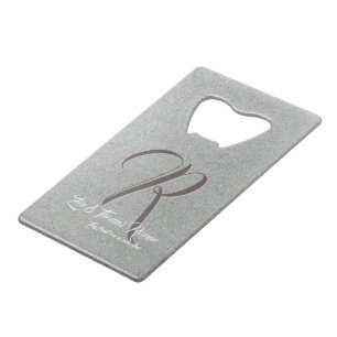 Custom Family Credit Card Bottle Opener