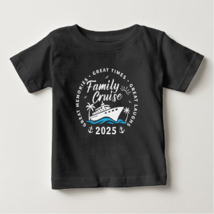 Custom Family Cruise Group Matching Cruise Trip Baby T-Shirt