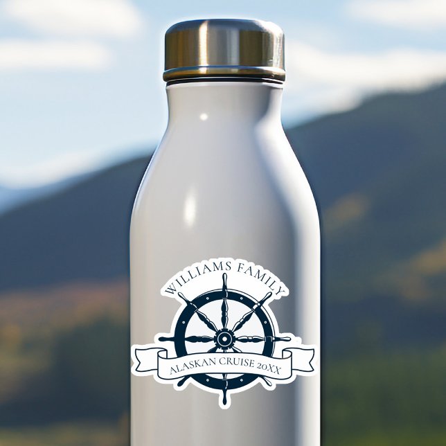 Custom Family Cruise Ship Nautical Wheel Vacation (Creator Uploaded)