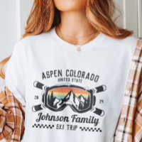 Custom Family Friends Ski Trip Group Matching 