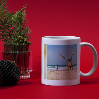 Custom Family Gallery of Three image Coffee Mug