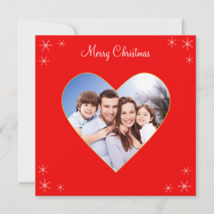 Custom Family Heart Christmas