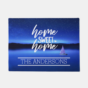 Custom Family Home Sweet Home Doormat