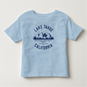 Custom Family Lake Camping Vacation Group Matching Toddler T-Shirt