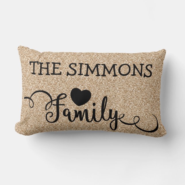 Custom Family Lumbar Cushion (Front)