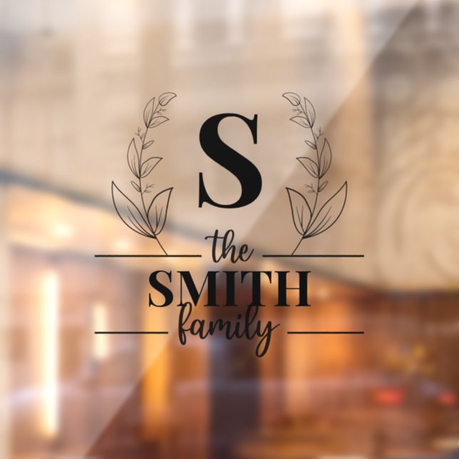 Custom family monogram  (Sheet 2)