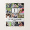 Custom Family Monogram 11 Photo Collage