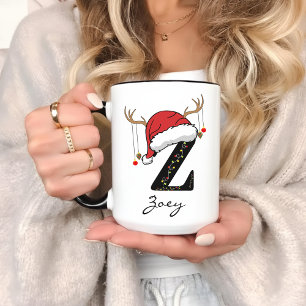 Custom Family Monogram Christmas Mug Gift for Mum
