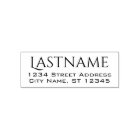 Custom Family Name and Return Address - Americana