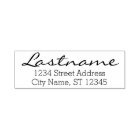 Custom Family Name and Return Address - Liorah