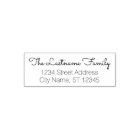 Custom Family Name and Return Address - Sacramento