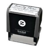 Custom Family Name and Return Address - Whimsy 2 Self-inking Stamp (Product)
