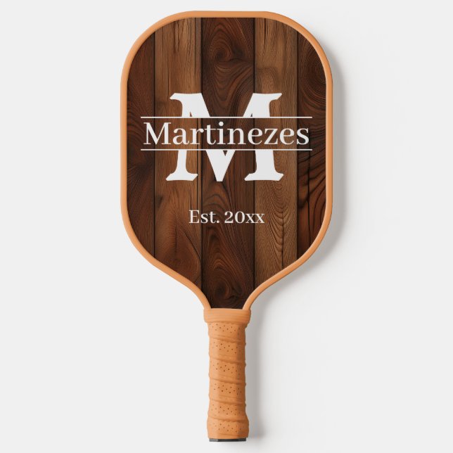 Custom Family Name Pickleball Paddle (Front)