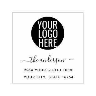 Custom Family Name Signature Return Address Self-i Self-inking Stamp