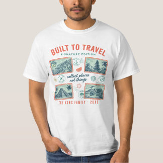 Custom Family Name Vacation T-Shirt