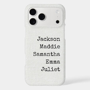 Custom Family Names Gift for Grandma & Mum