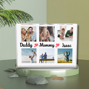 Custom Family Photo Acrylic Block 