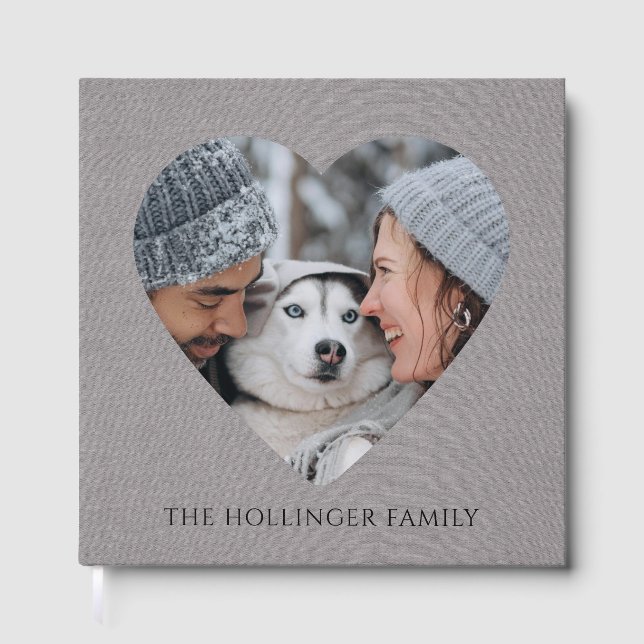 Custom Family Photo Album Book (Front)