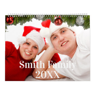 Custom Family Photo Calendar